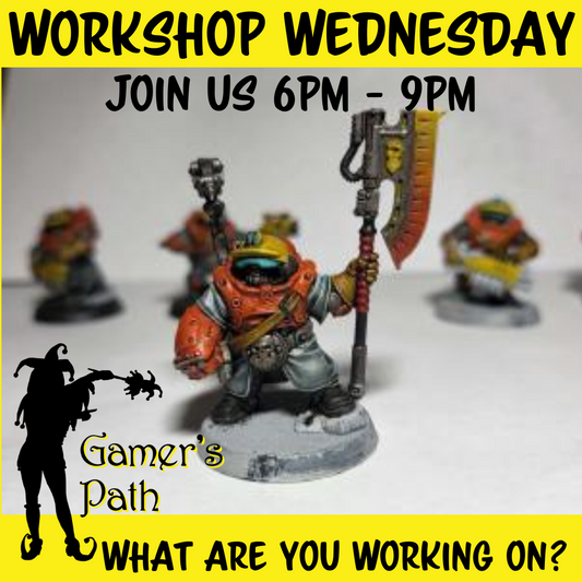 Join Us in Store for Workshop Wednesday Hobby Night